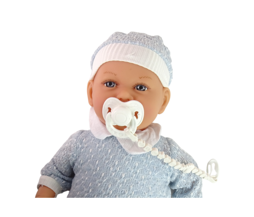 Baby Doll 46 cm Blue Clothes Pacifier