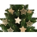 Christmas Wooden Star Bombs Christmas Tree Ornament