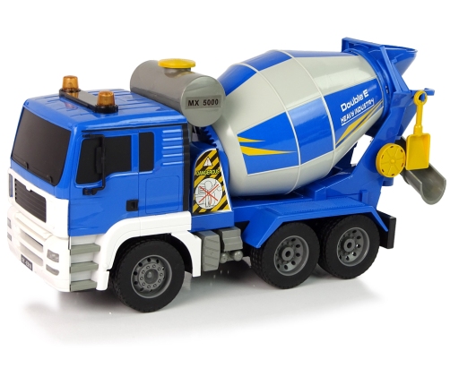 Concrete Truck Remote Controlled Blue 2.4G Rotating Pear Truck