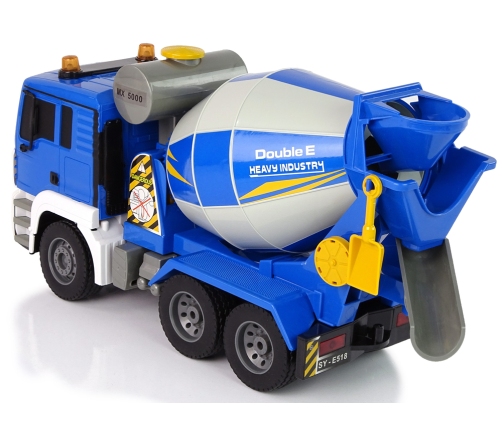 Concrete Truck Remote Controlled Blue 2.4G Rotating Pear Truck