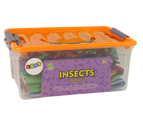 Insect Figure Set Accessories In Box 22 pcs.