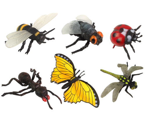 Insect Figure Set Accessories In Box 22 pcs.