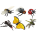 Insect Figure Set Accessories In Box 22 pcs.