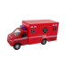 Ambulance Rescue Vehicle Friction Drive 2 Colours