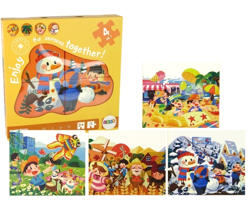 Puzzle 4 in 1 , 4 Seasons