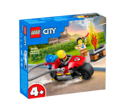 LEGO CITY Firefighter Rescue Motorcycle 57 Pieces 60410