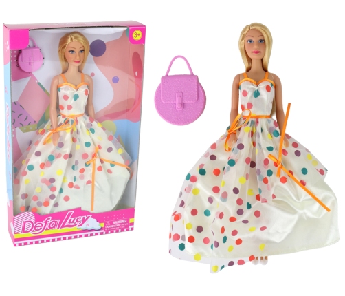 Lucy Princess Doll In A White Long Dress