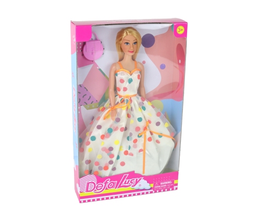 Lucy Princess Doll In A White Long Dress