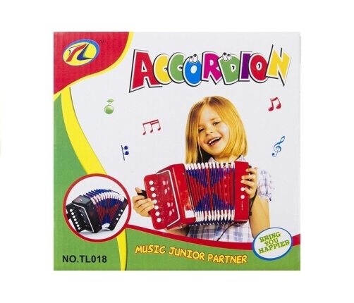 Black Accordion For Little Musician