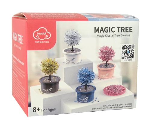 Magic Tree Growing Crystals Pink Experiences