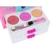 Beauty Kit in Suitcase Pink White