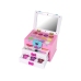 Beauty Kit in Suitcase Pink White