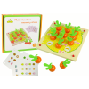 Wooden Carrots Memory Game