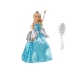 Anlily Doll Snow White Blue Dress Long Blonde Hair