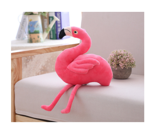 Pink Flamingo Plush Mascot 15 cm