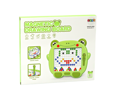 Magnetic Educational Board Frog Stylus Pad Green Beads Puzzle