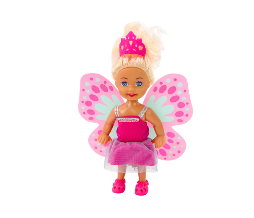 2in1 Mini Doll Mermaid Fairy Tail Wings