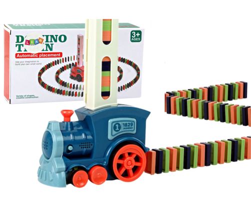 Domino Train Locomotive Puzzle Colorful Sound