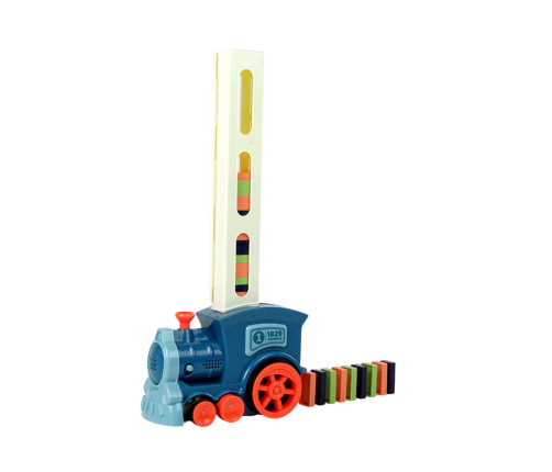 Domino Train Locomotive Puzzle Colorful Sound