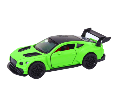 Toy Car Sports Car 1:32 Friction Drive Matte Green