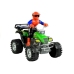 Toy Quad Bike 4 Wheeler All-Terrain + Biker