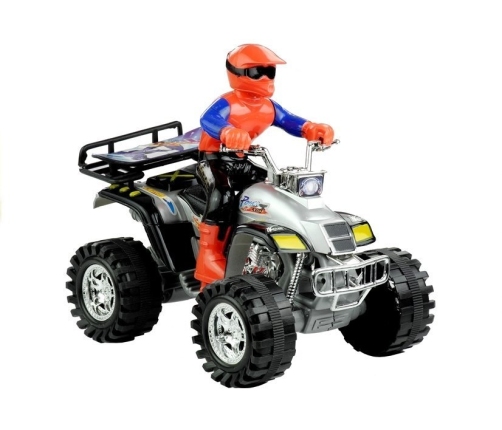 Toy Quad Bike 4 Wheeler All-Terrain + Biker