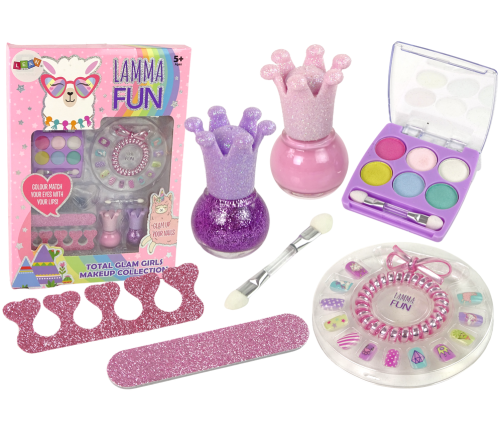 Make-up set Happy Lama Everything a little lady needs LAMMA FUN