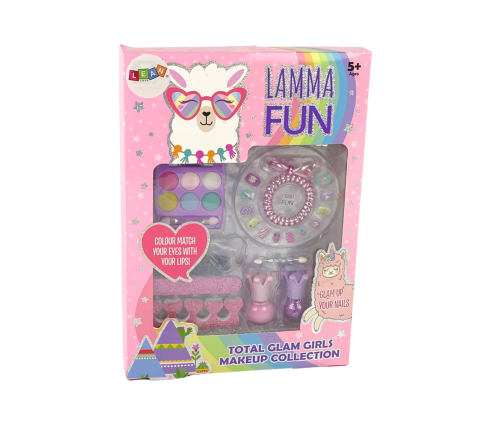 Make-up set Happy Lama Everything a little lady needs LAMMA FUN