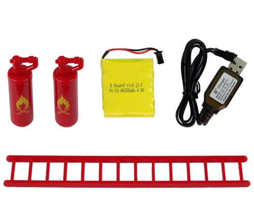 Remote Controlled Fire Brigade Water Moving Ladder