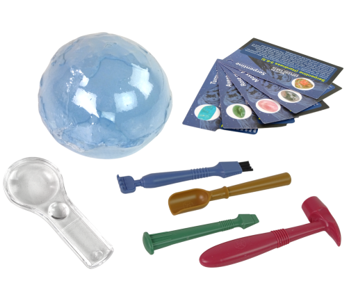 Archaeology Excavation Set Earth Tools Minerals Fiche