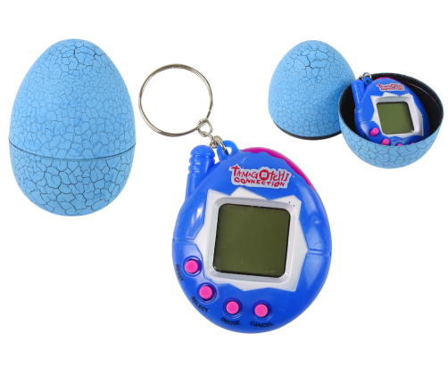 Tamagotchi in Egg Game Electronic Pet Blue