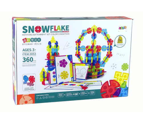 Snowflake Construction Blocks 360el.