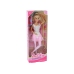 Children's Doll Anlily Ballerina Dancer Statuette Bun Pink Dress