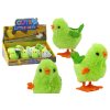 Jumping Chicken Toy Wind-Up Figurine Green