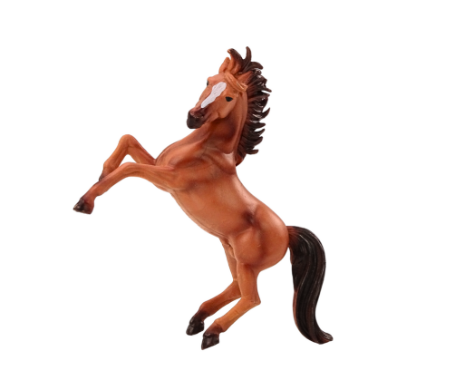 Horse Figurine Brown Horse Standing Stable Farm Cute Horse