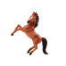 Horse Figurine Brown Horse Standing Stable Farm Cute Horse