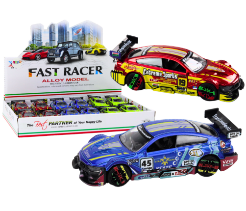 Sports Car Car Metal Racing 1:36 Drive Mix