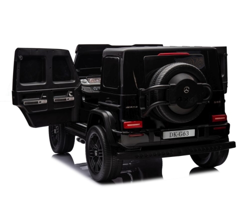 Divvietīgs bērnu elektromobilis Mercedes G63 XXL 4x4 Black