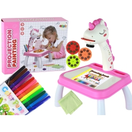 Unicorn Drawing Projector Markers Inserts Pink