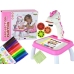 Unicorn Drawing Projector Markers Inserts Pink