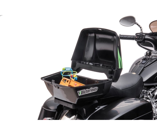 Bērnu elektriskais motocikls Goldwing Black