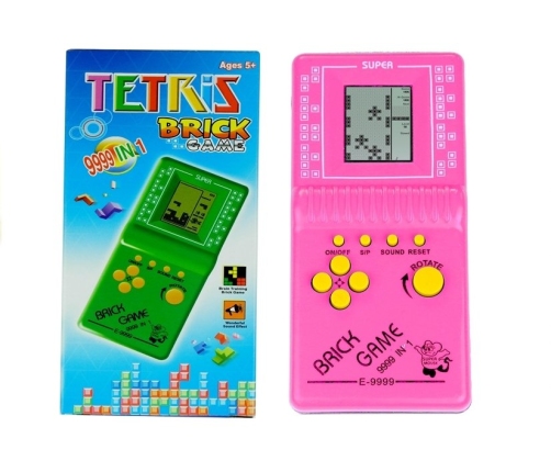 Brick Game Electronic Portable Pink