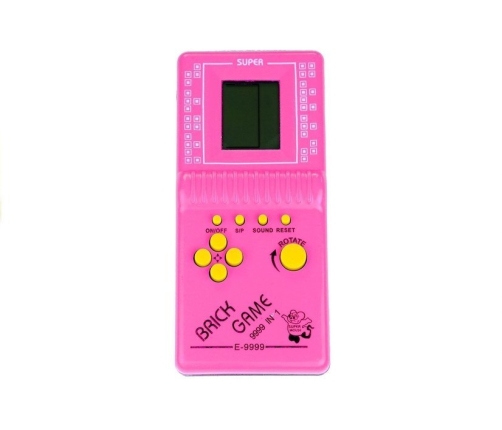 Brick Game Electronic Portable Pink