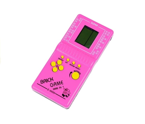 Brick Game Electronic Portable Pink