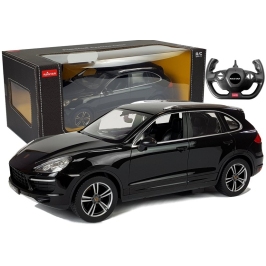 Car R/C Porsche Cayenne Turbo Rastar 1:14 Black