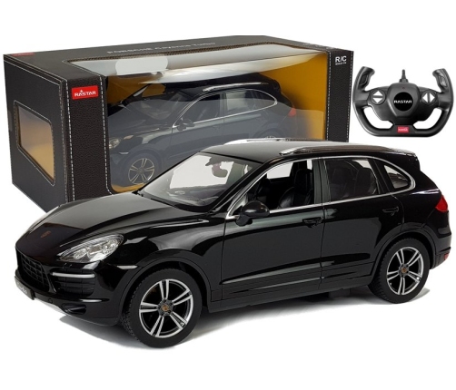 Car R/C Porsche Cayenne Turbo Rastar 1:14 Black