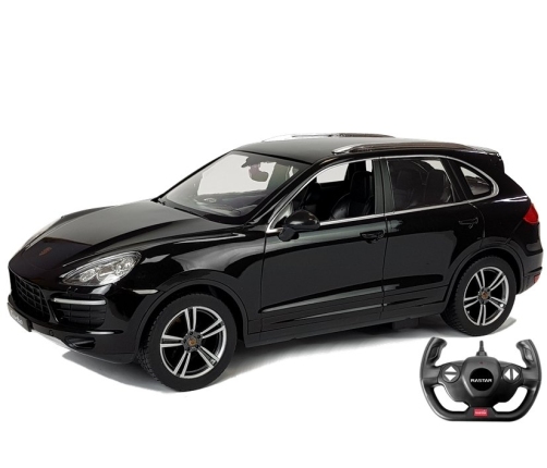 Car R/C Porsche Cayenne Turbo Rastar 1:14 Black