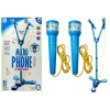 Microphone Karaoke Set Blue Tripod