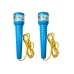 Microphone Karaoke Set Blue Tripod