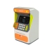 Cash Box Machine Face Recognition PIN Saving Orange